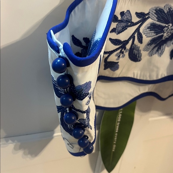 farm Rio summer fruit scarf top - NEW WITH TAGS - Picture 6 of 6